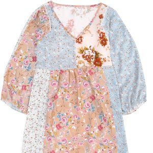 Floral Babydoll Blouse